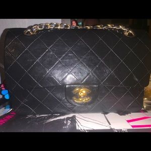 Chanel double flap bag